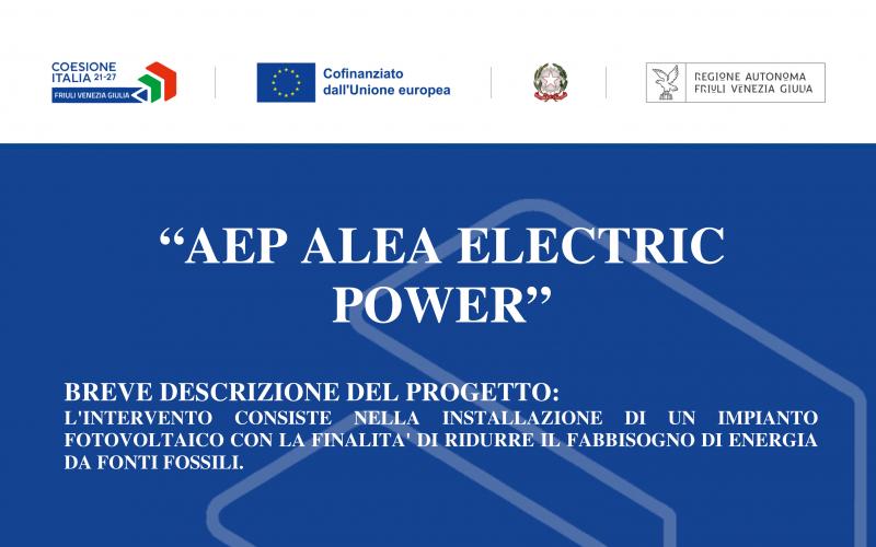 “AEP ALEA ELECTRIC POWER” elenco