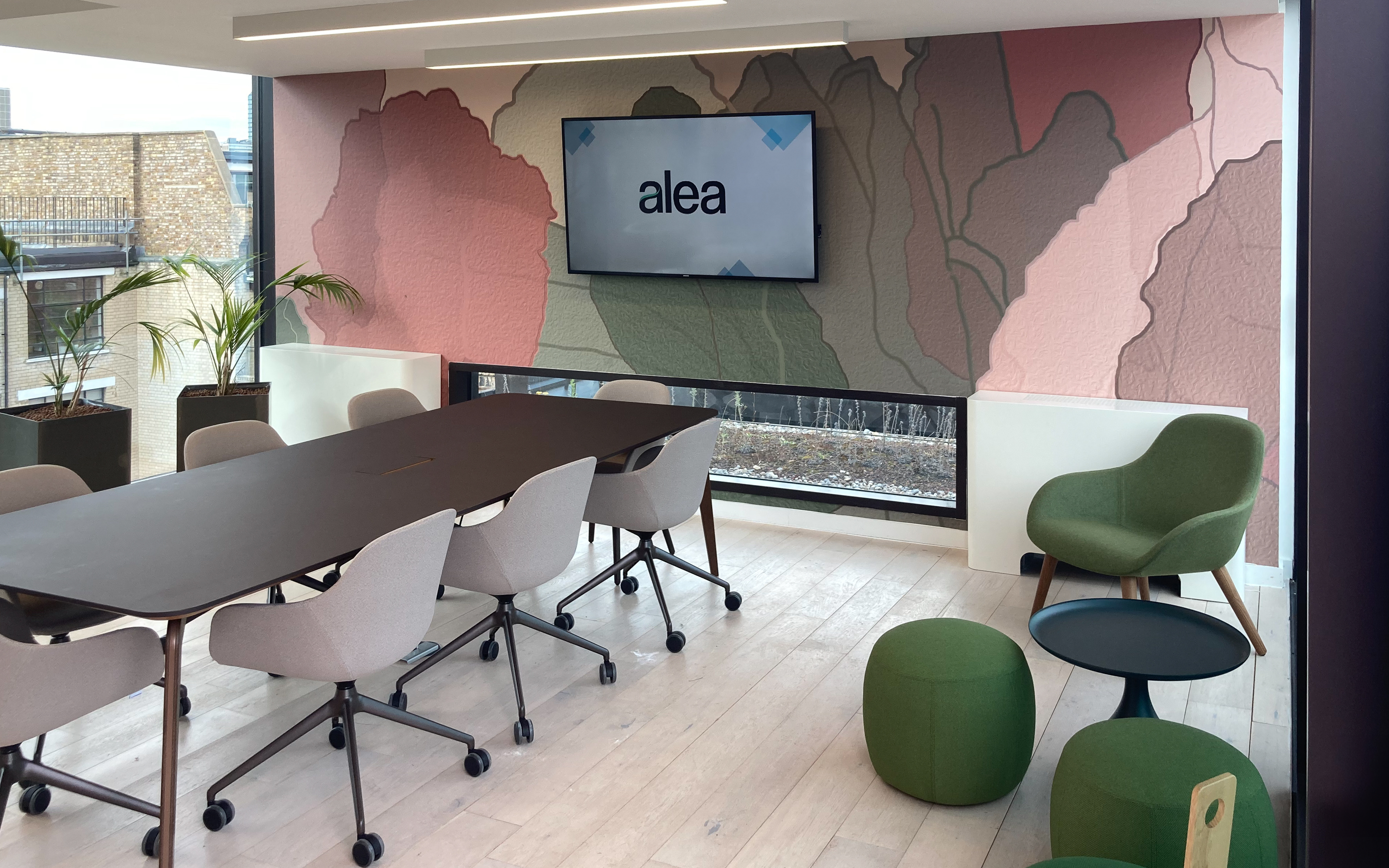 Lo showroom di Londra ancora più “wow” con le carte SpaghettiWall! elenco